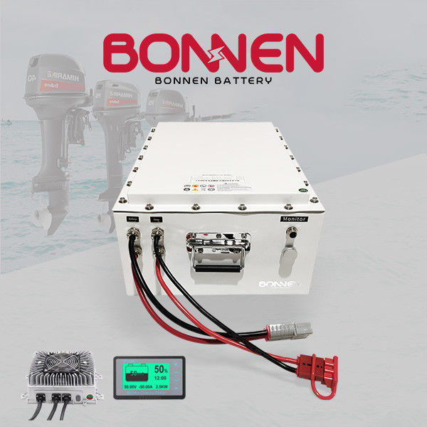 4.8KWH Tekne Lityum Bataryası Elektrik 96V 50Ah Dinlenme Tekneleri İçin Dış Bordo Lityum Bataryası