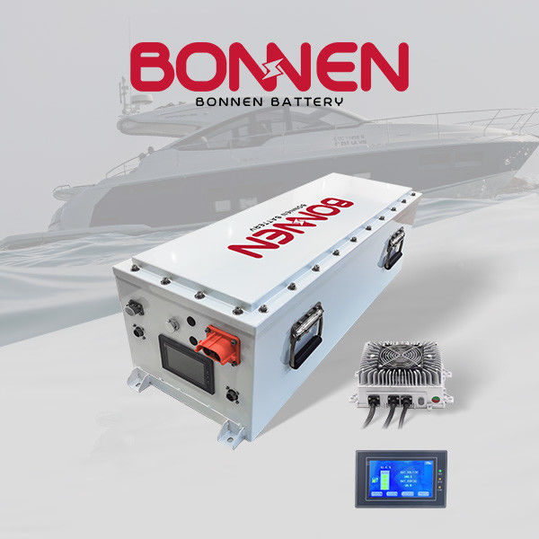 19.2KWH Yacht Boat Lityum Bataryası 96V 200ah 20KW Elektrikli Dış Gemiler için