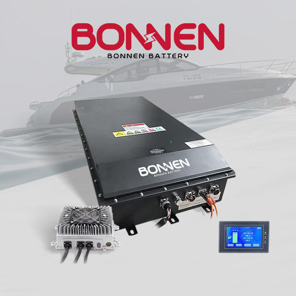 96V 300Ah Deniz Lityum İyon Bataryası Bms 20Kw Elektrikli Dış Gemiler için Lityum Bataryası
