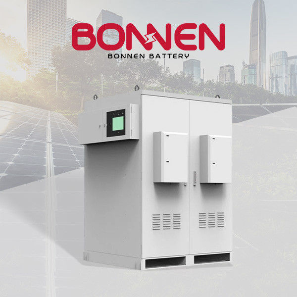 Yüksek Voltajlı Ticari Pil Depolama Sistemi 100KW Ticari Güneş Pv Pil Depolama