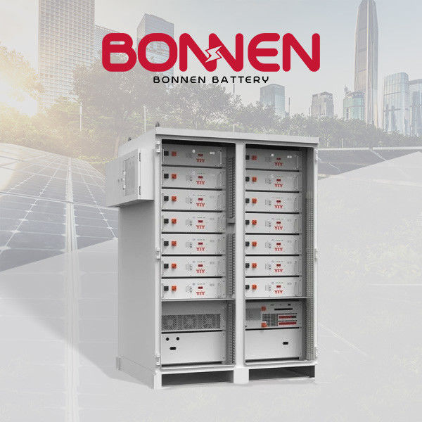 Yüksek Voltajlı Ticari Pil Depolama Sistemi 100KW Ticari Güneş Pv Pil Depolama