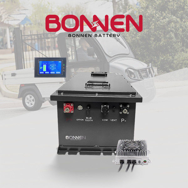 60V 100Ah LiFePO4 Golf Arabaları için Pil Düşük Hızlı Araçlar Yüksek Voltajlı Uzun Hayat