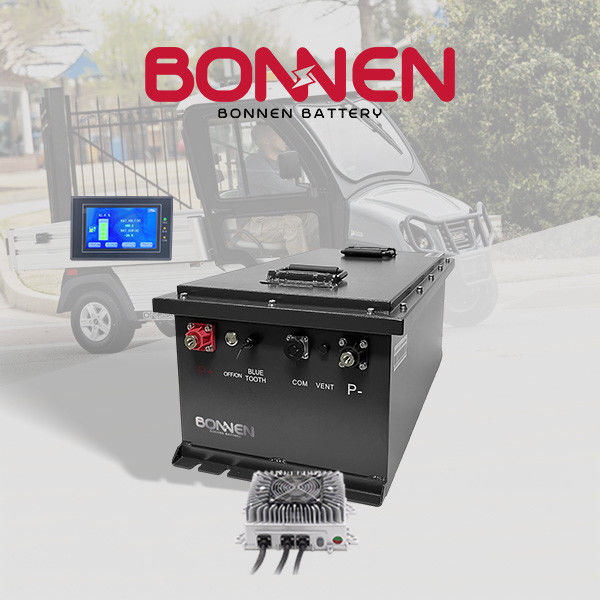 60V 100Ah LiFePO4 Golf Arabaları için Pil Düşük Hızlı Araçlar Yüksek Voltajlı Uzun Hayat